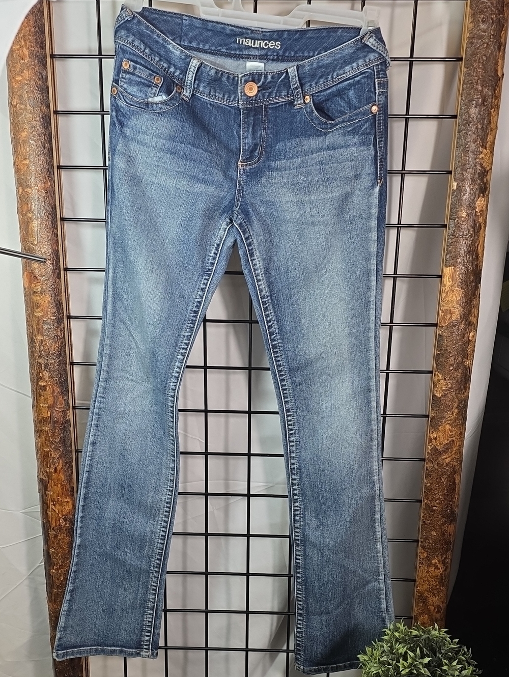 Maurices Light Blue Flare-Leg Jeans